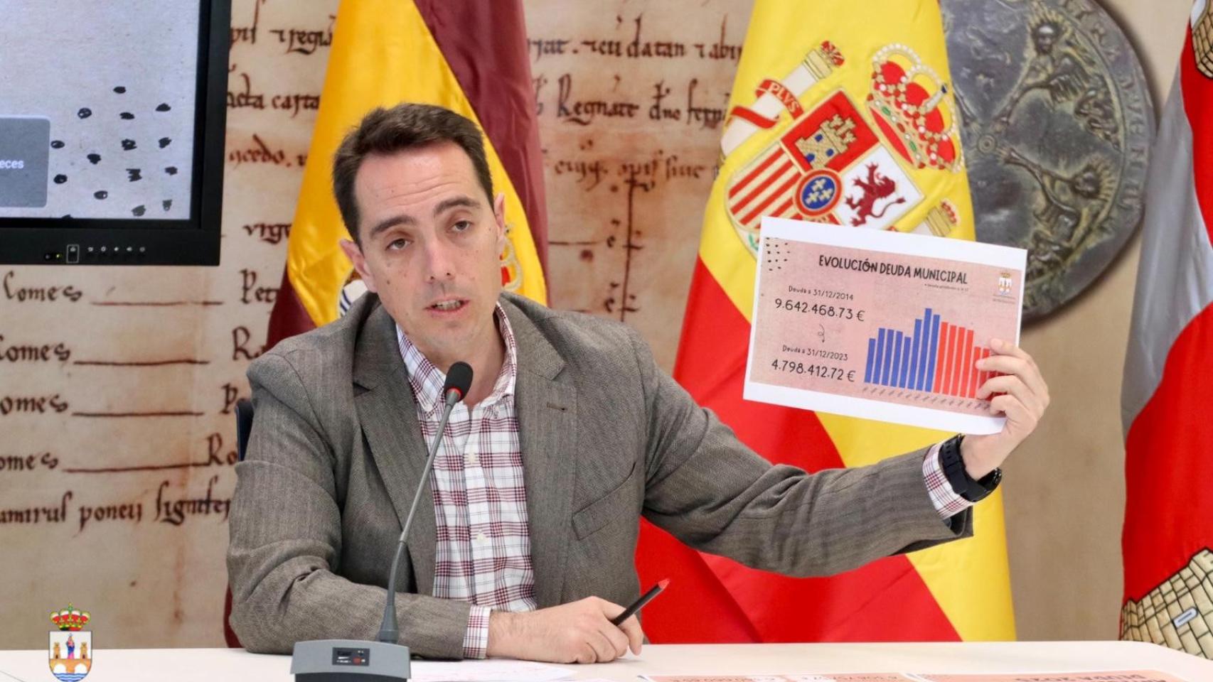 El alcalde de Benavente, Luciano Huerga