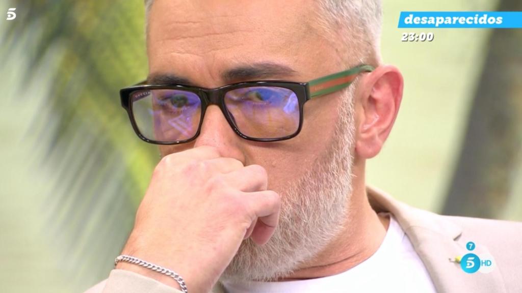 Kiko Hernández en 'Sálvame'.