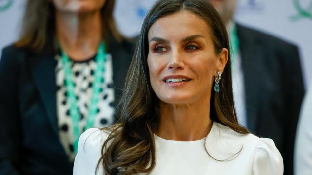 La reina Letizia en un acto en Madrid.