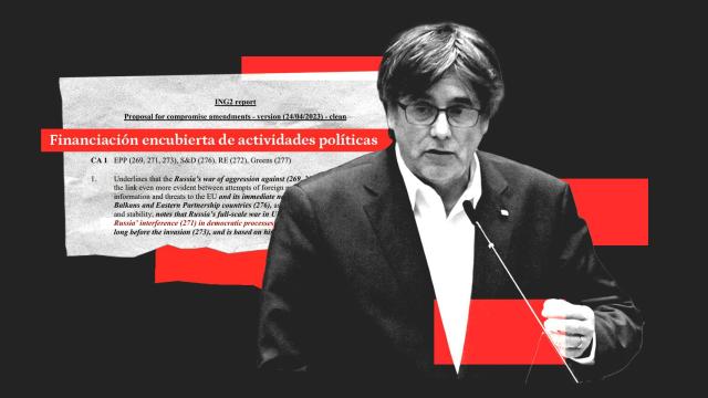 Carles Puigdemont y el informe del Parlamento Europeo sobre las injerencias rusas en el 'procés'.