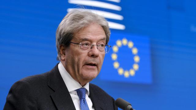 El comisario de Asuntos Económicos, Paolo Gentiloni