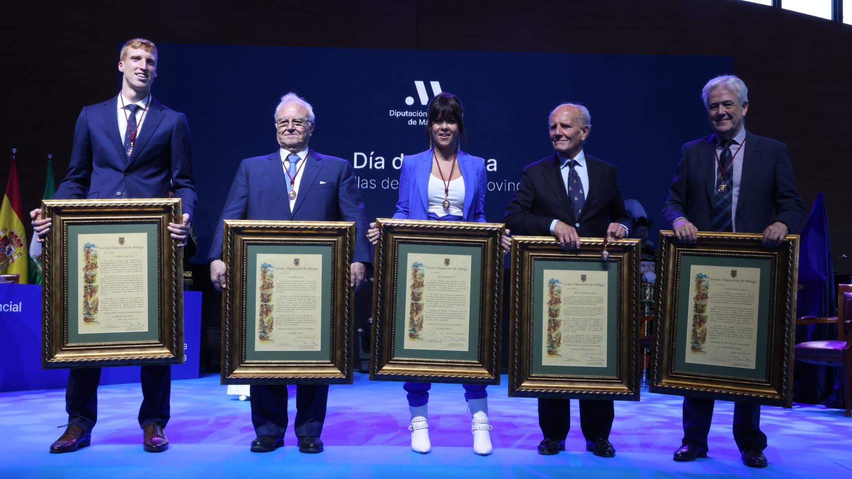Así ha sido la entrega de la Medalla de Oro en el Día de la Provincia de Málaga