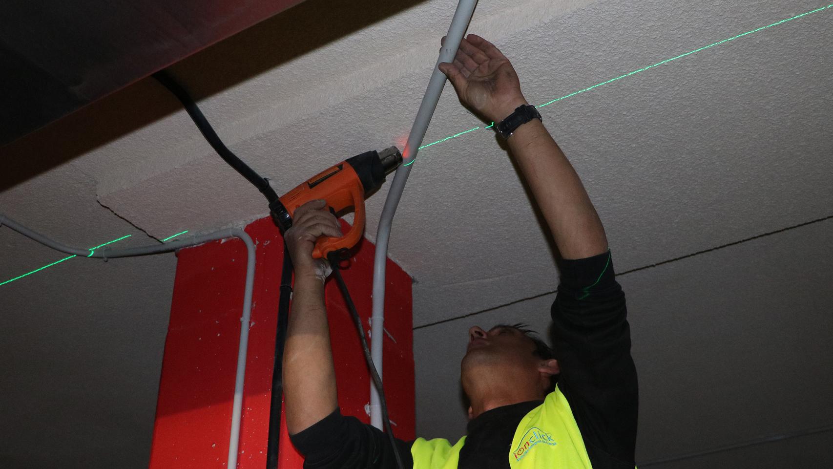 Instalación de punto de recarga de coche eléctrico