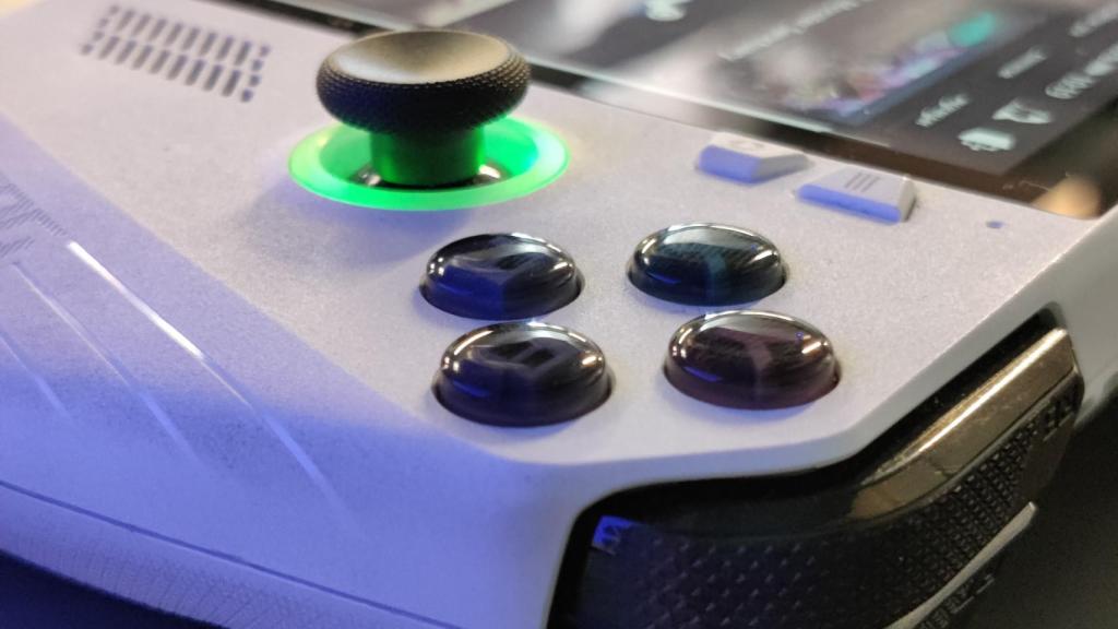 Los botones de la ASUS ROG Ally