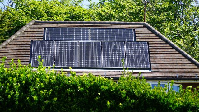 Paneles solares.