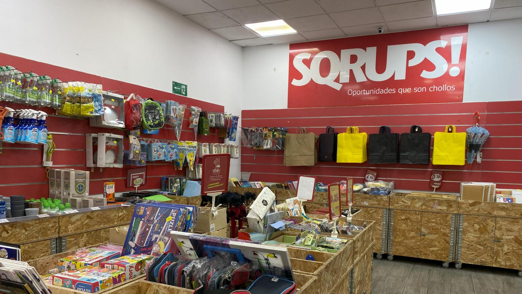 Una de las 58 tiendas de Sqrups!.
