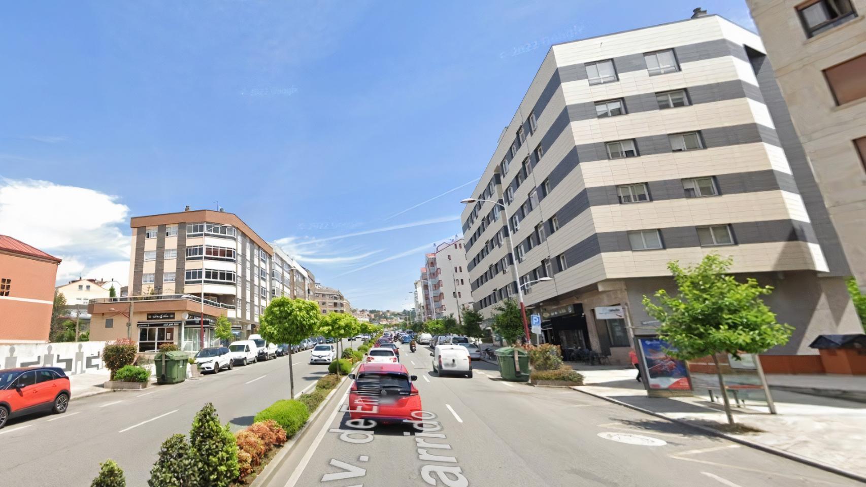 Avenida de Emilio Martínez Garrido, en Vigo.