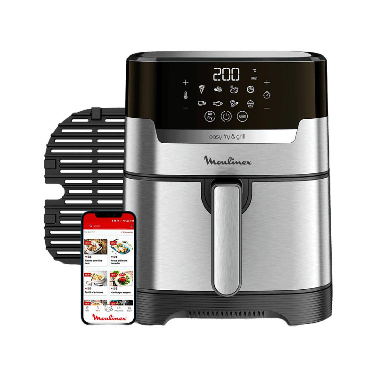 Freidora de aire Moulinex Easy Fry & Grill EZ505D10