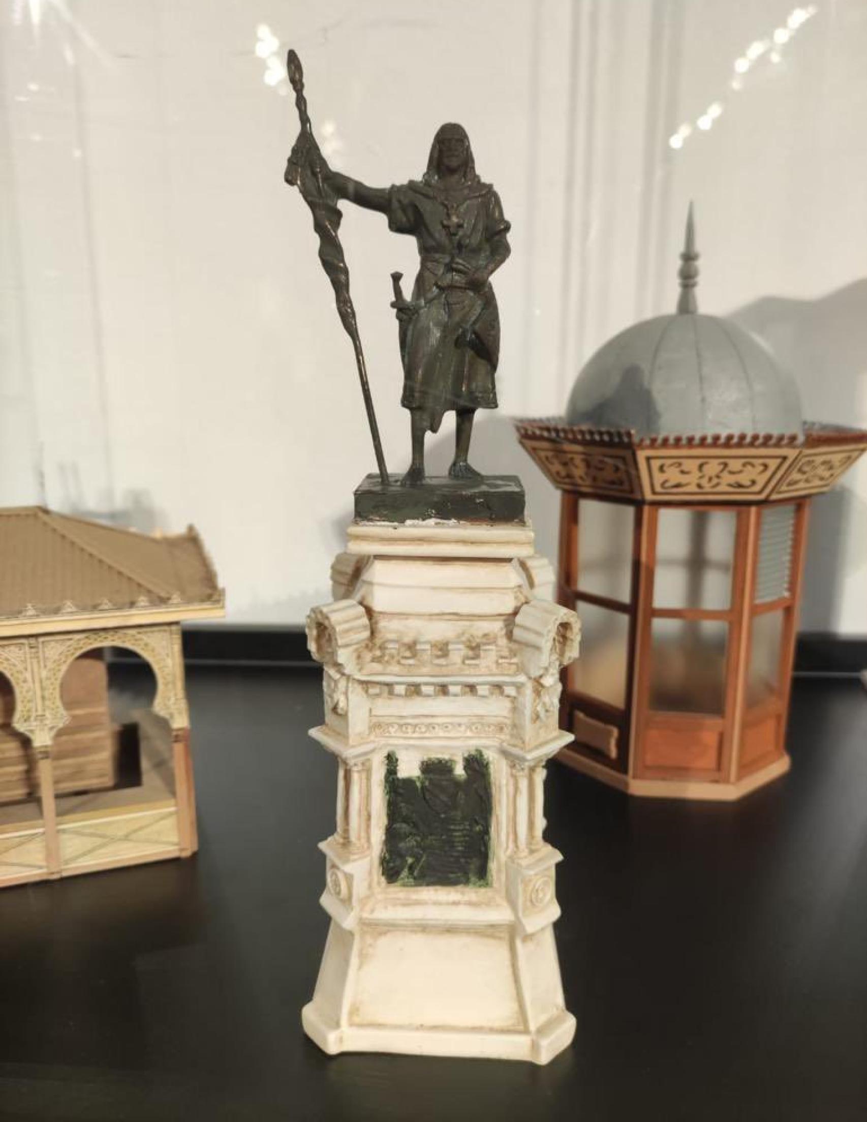 Una de las maquetas de la exposición