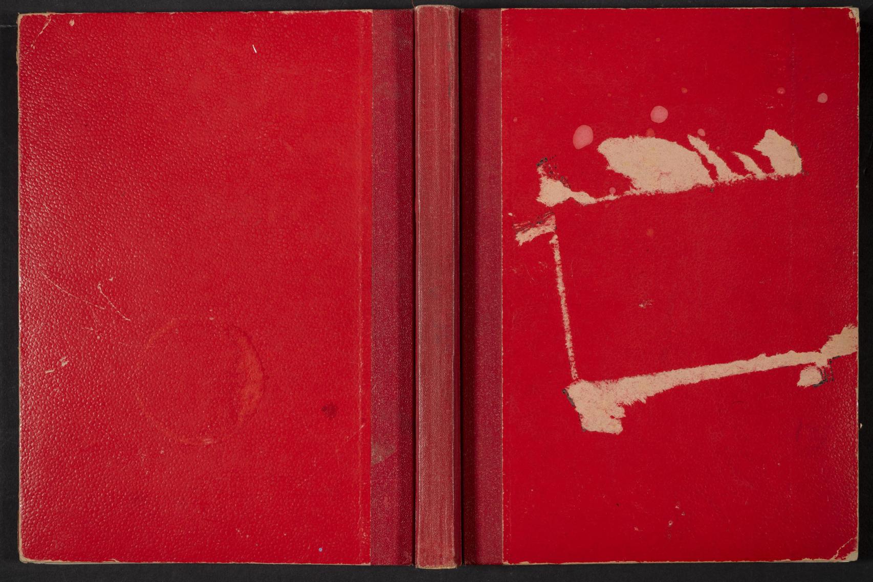 Cubiertas de la novela inédita de Vázquez Montalbán.