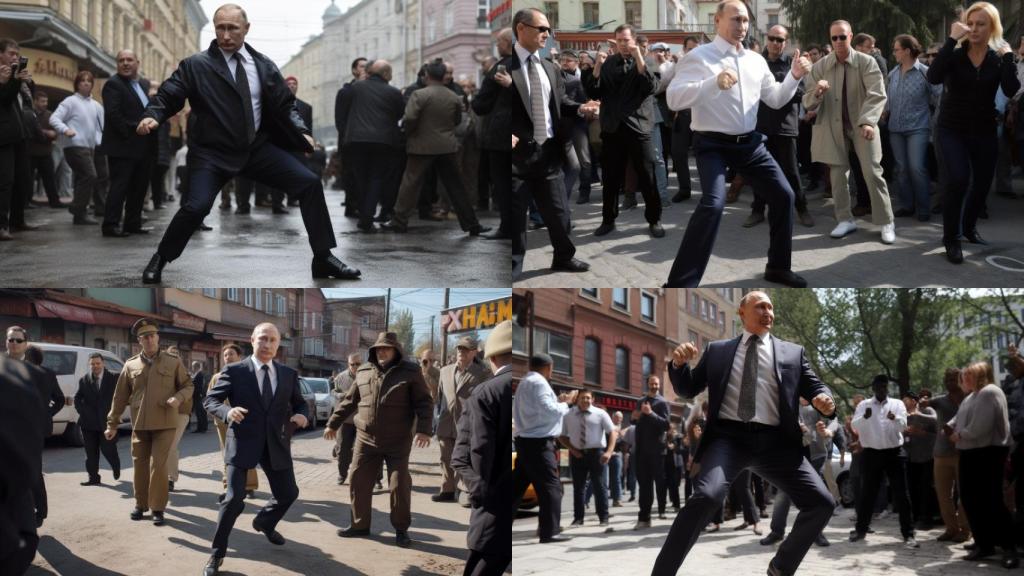 Vladímir Putin realizado con Inteligencia Artificial.