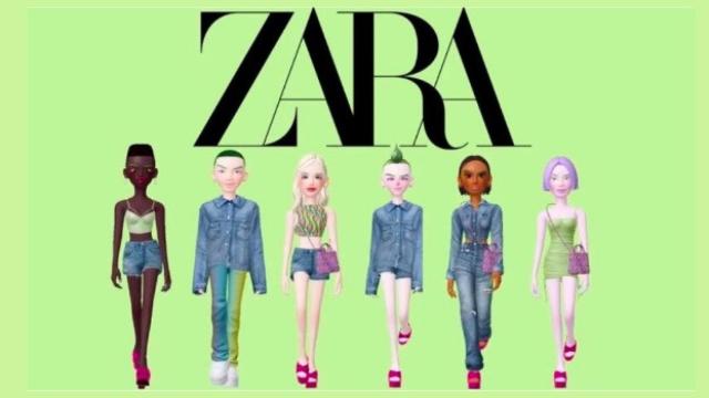 Presentación de una colección en el metaverso creado por Zara.