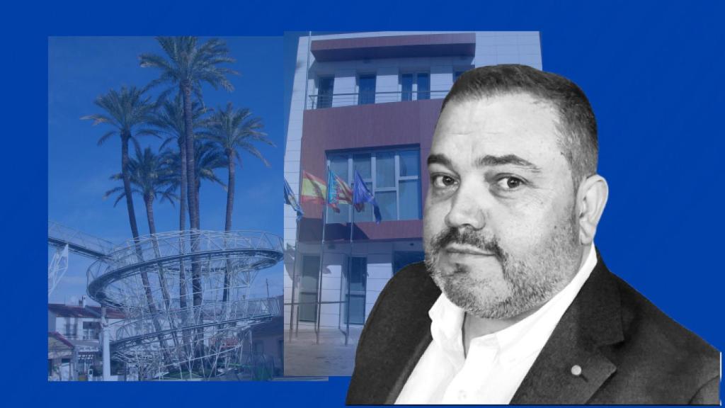 Rafa Vives, candidato del PP por Daya Vieja, el municipio más pequeño de la Vega Baja.