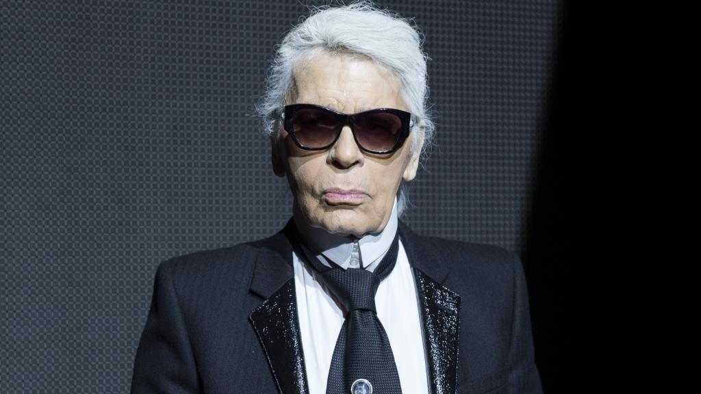 Karl Lagerfeld, en la Fashion Week de París de 2016.