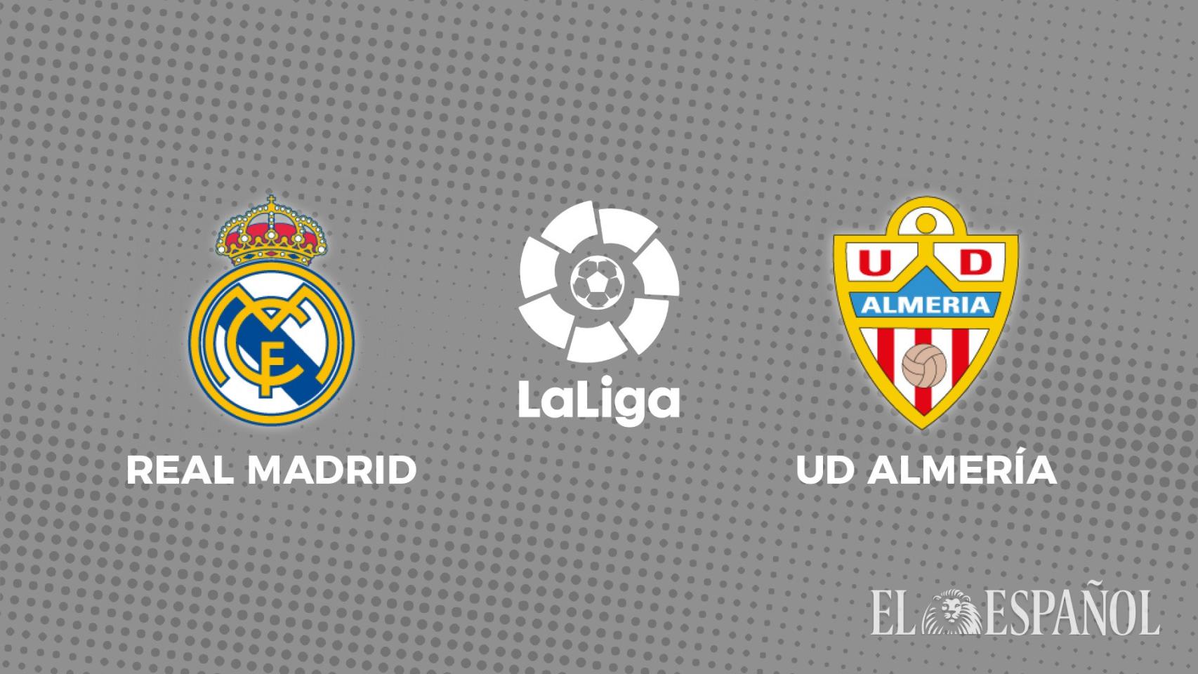 El cartel del Real Madrid - Almería.