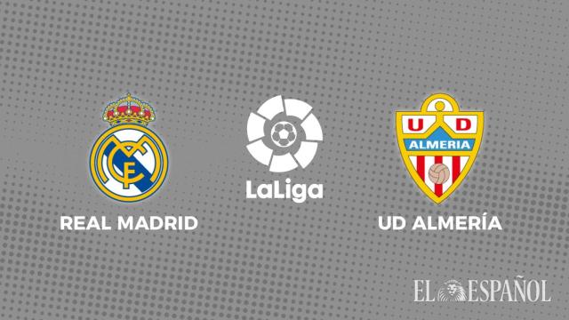 El cartel del Real Madrid - Almería.