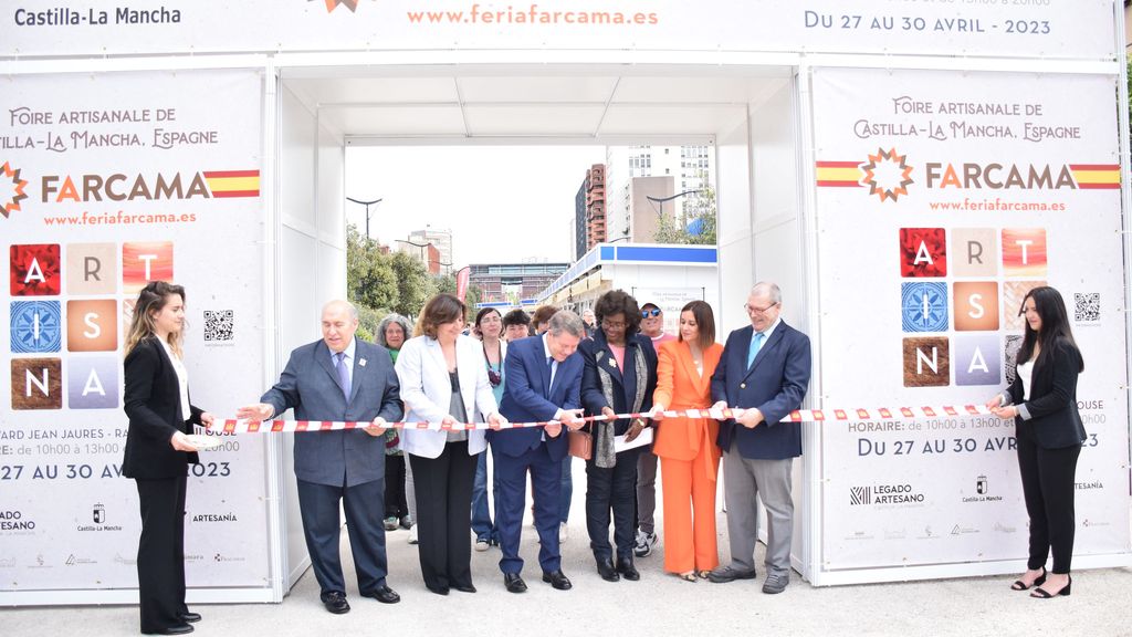 Inauguración de Farcama Primavera en Toulouse (Francia). Foto: JCCM.