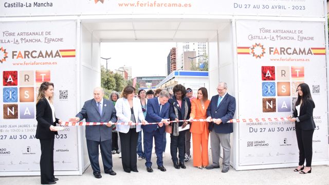 Inauguración de Farcama Primavera en Toulouse (Francia). Foto: JCCM.