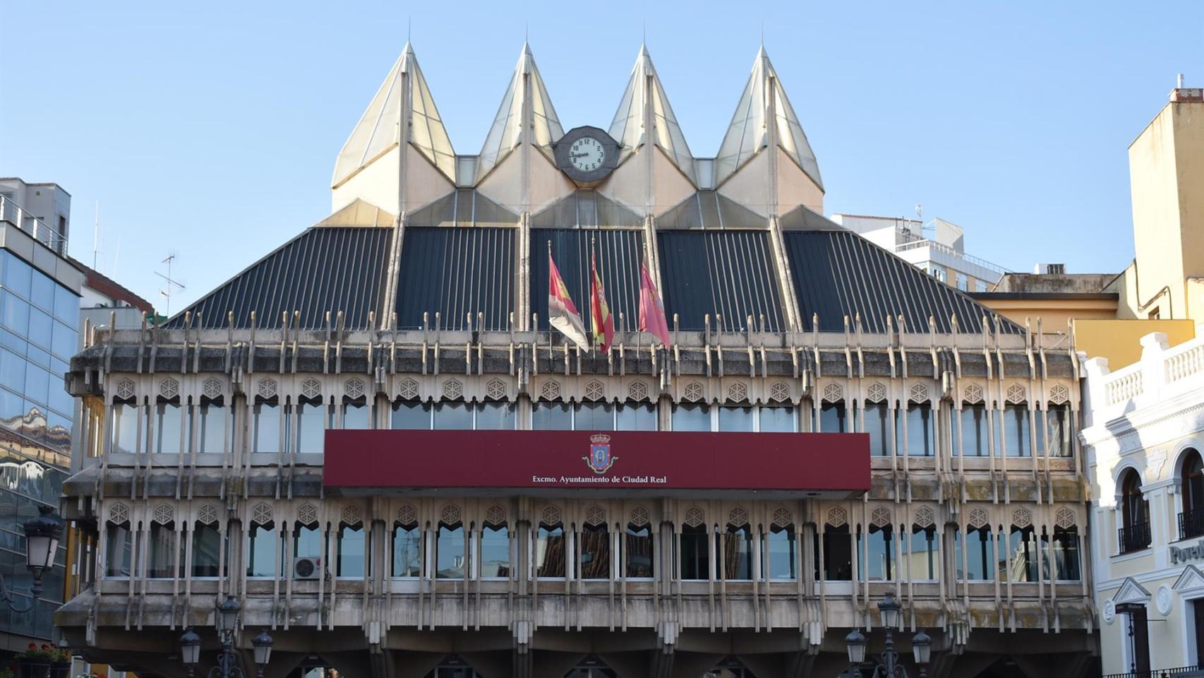 Fachada del Ayuntamiento de Ciudad Real. Foto: Europa Press.