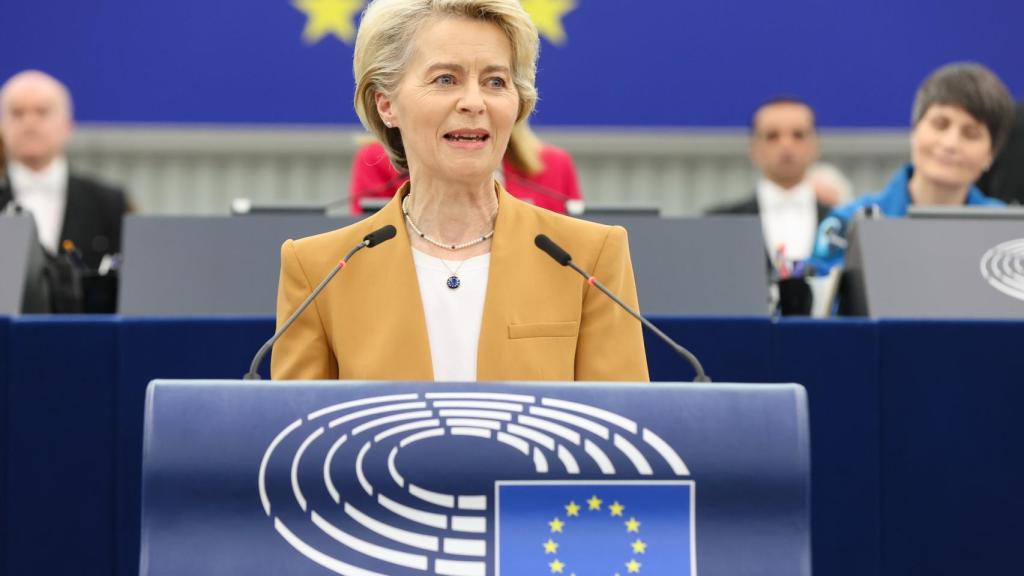 La presidenta de la Comisión, Ursula von der Leyen