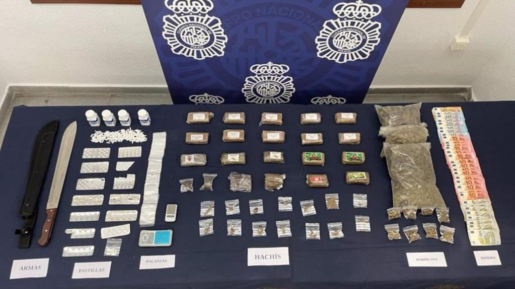 Operación antidroga en Marbella.