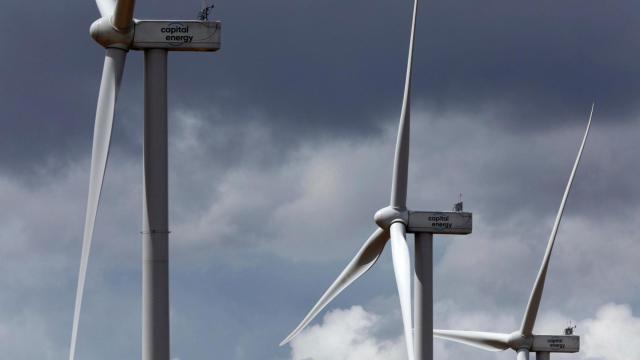 Imagen parque eólico.