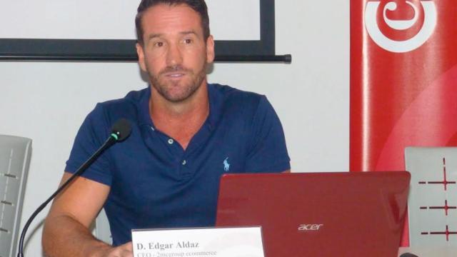 Edgar Aldaz en una foto de 2017.