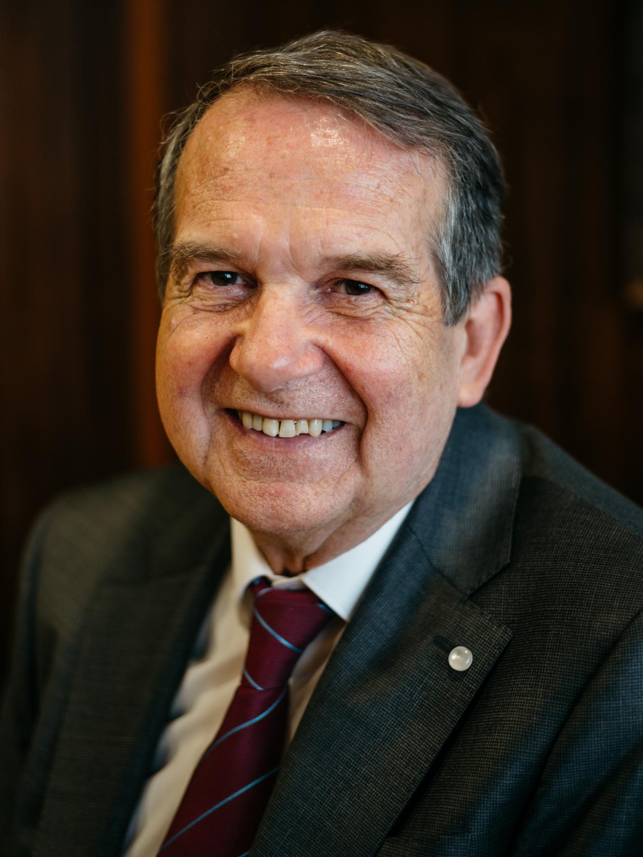 Retrato de Abel Caballero tomado el día de la entrevista.