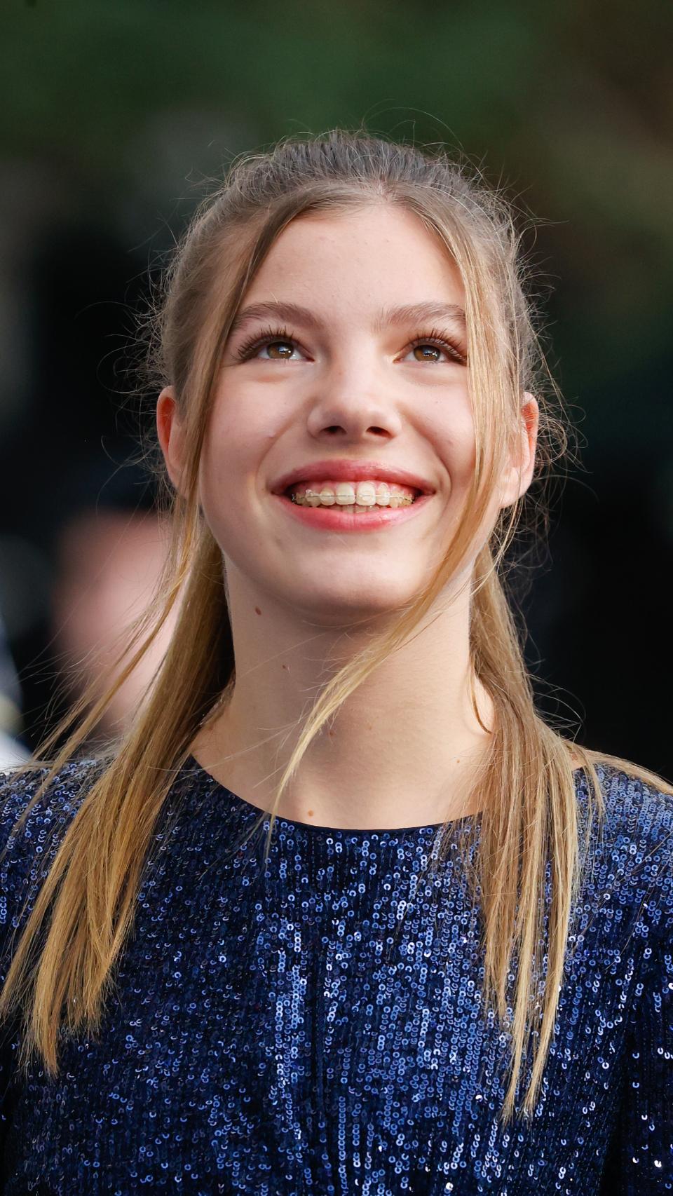 La infanta Sofía en los últimos premios Princesa de Asturias en Oviedo.