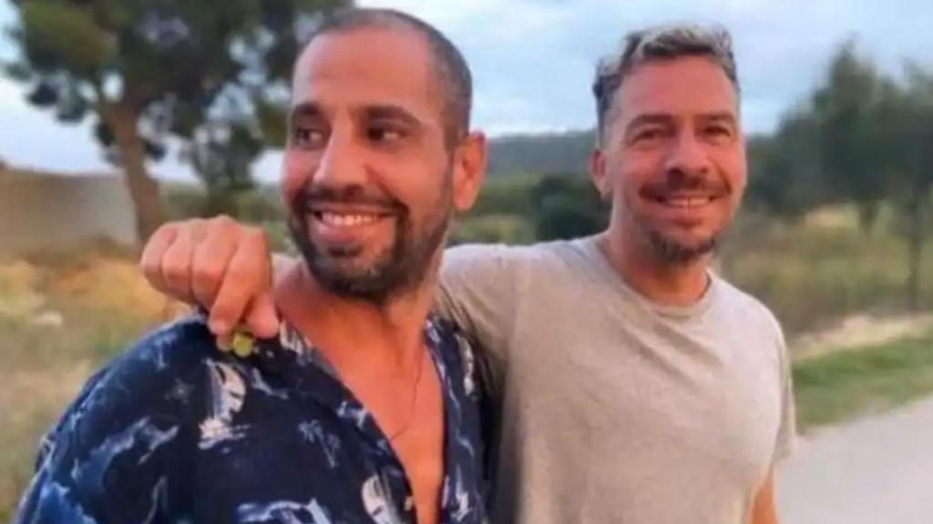 Nacho Palau y su hoy expareja, Cristian Villela, en una imagen de sus redes sociales.