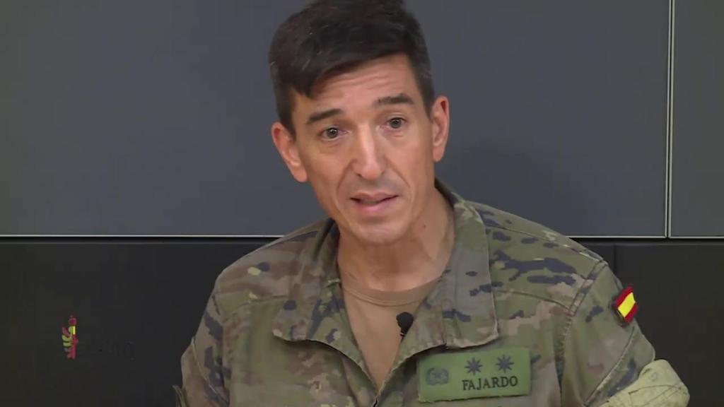 El coronel Alberto Fajardo.