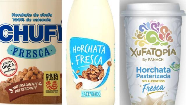 Los productos que Mon Orxata demandó por publicidad engañosa.