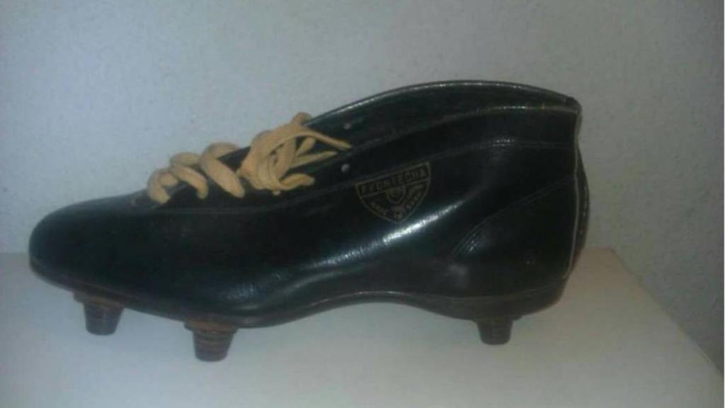 Botas hechas por la familia de Dani Fontecha.