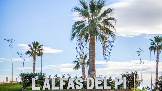 Entrada de L'Alfàs del Pi, en imagen de archivo.