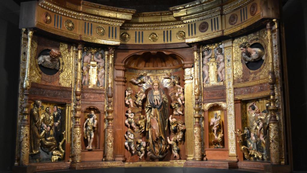 Retablo de San Benito El Real, de Alonso Berruguete, en Valladolid.