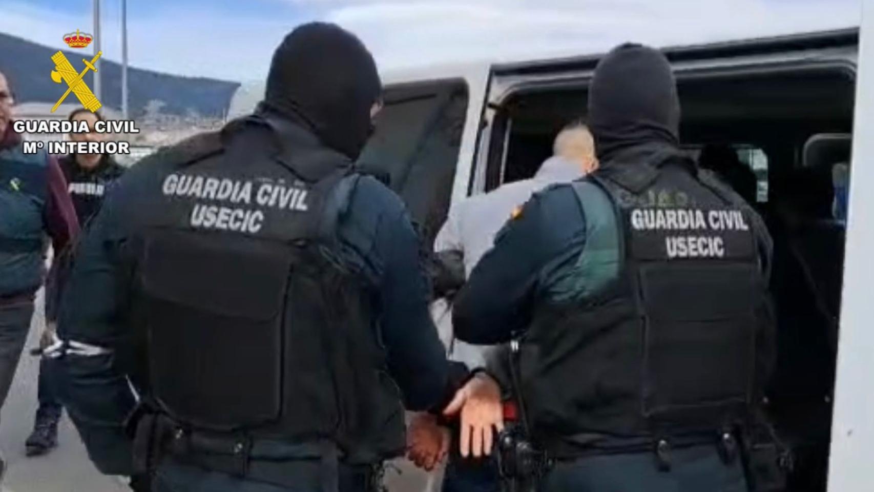 Detención de los presuntos autores de los robos en Peguerinos