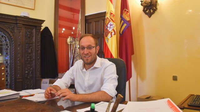 Marcos Iglesias, alcalde de Ciudad Rodrigo, y diputado de Economía y Hacienda