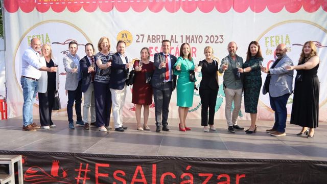 Inauguración de la XV Feria de los Sabores de Castilla-La Mancha en Alcázar de San Juan (Ciudad Real)