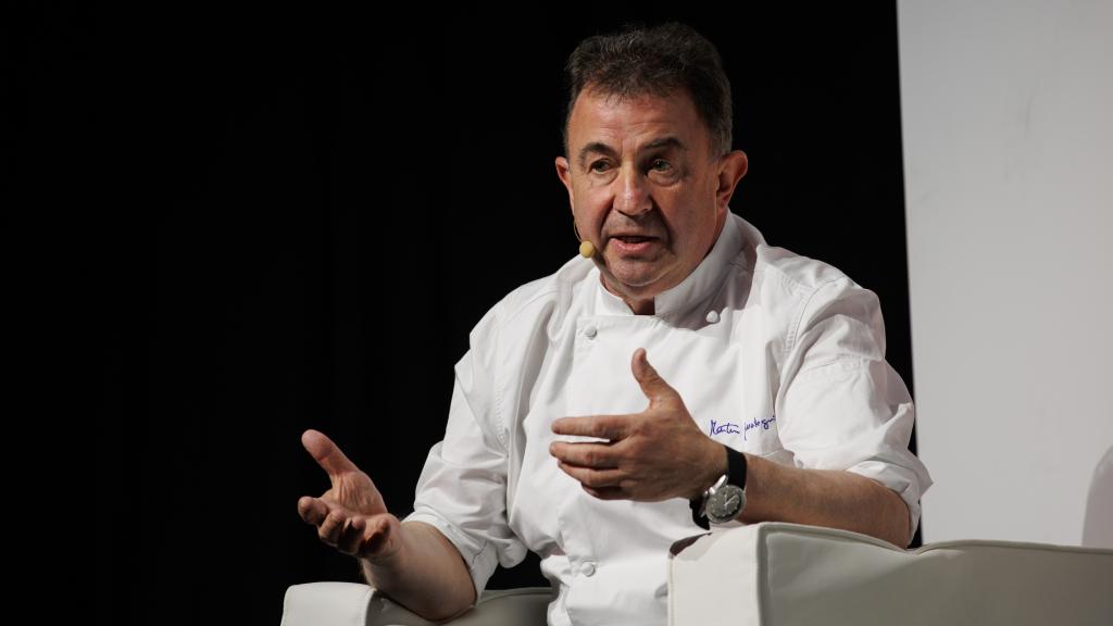 El chef Martín Berasategui.