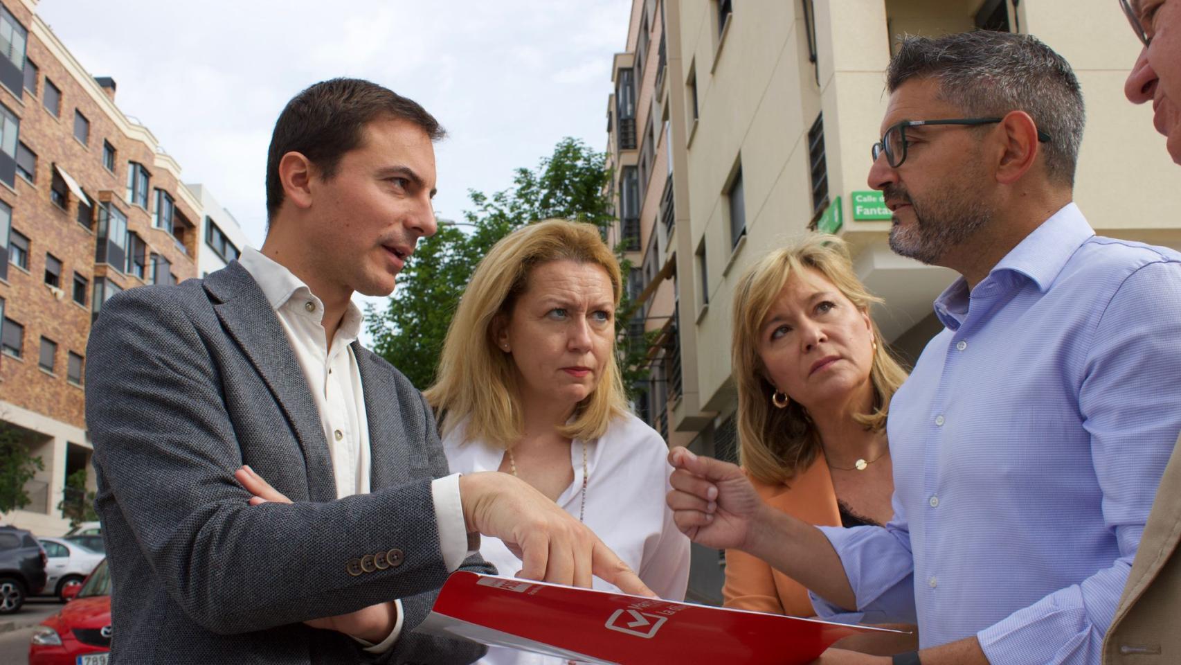 Lobato este viernes en Alcobendas donde ha prometido una Mesa de la Vivienda.