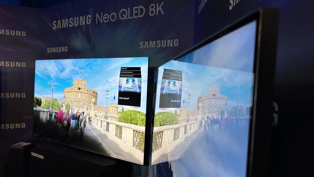 Los nuevos televisores de Samsung.