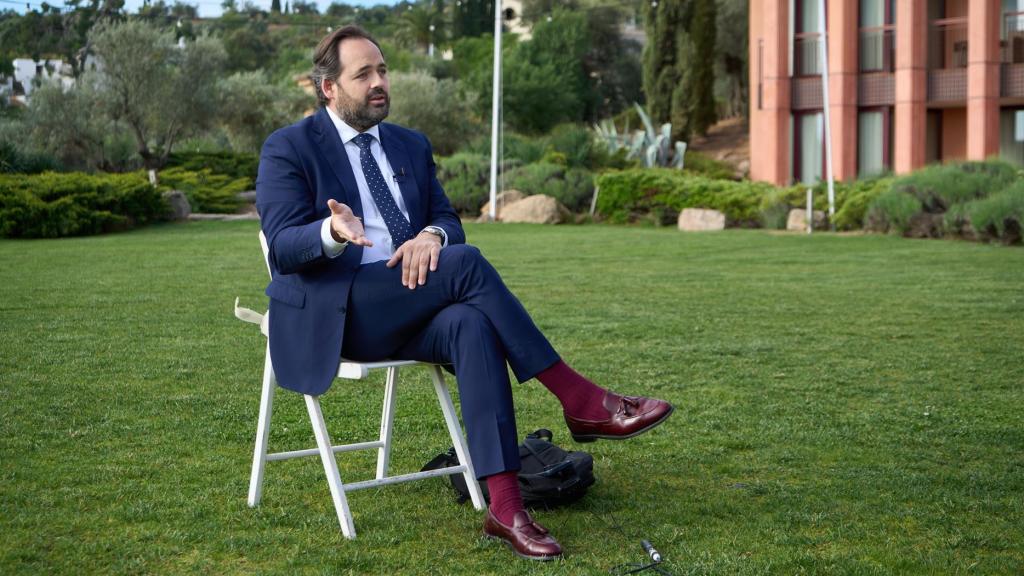 Paco Núñez durante la entrevista concedida a Europa Press.