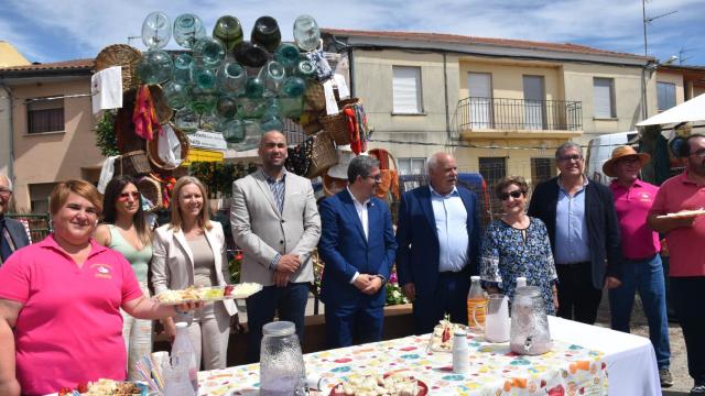 Inauguración de la Feria del Queso de Hinojosa de Duero