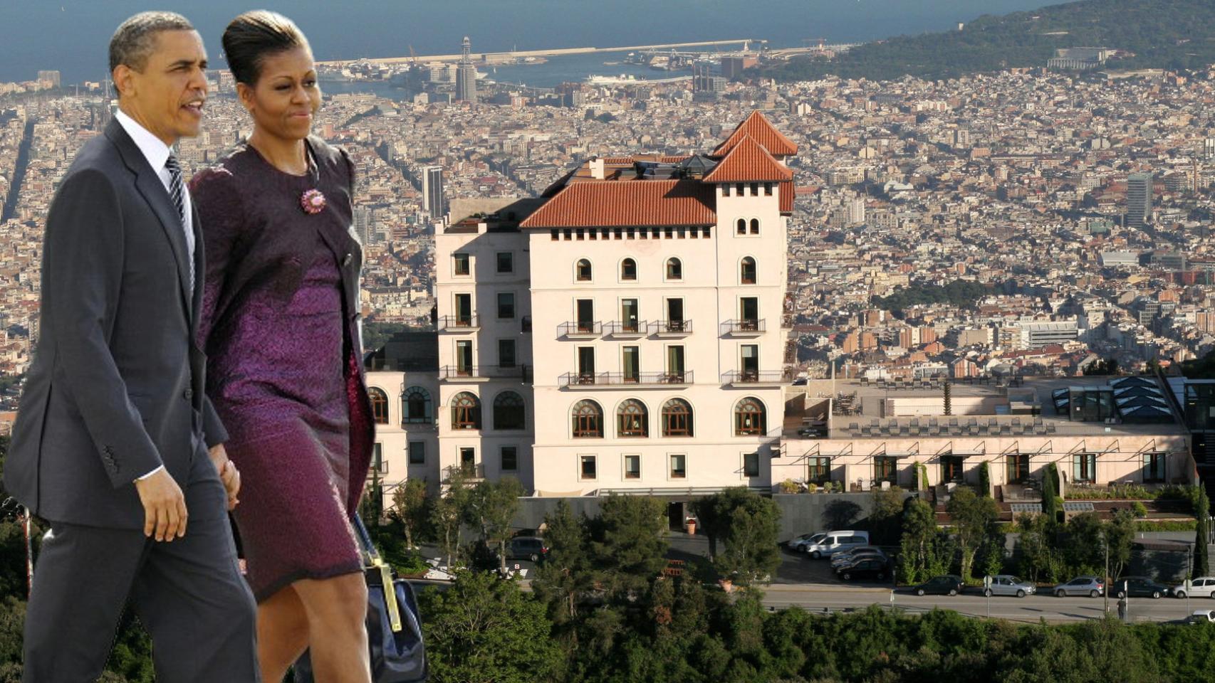 Michelle y Barack Obama, en un montaje de JALEOS.