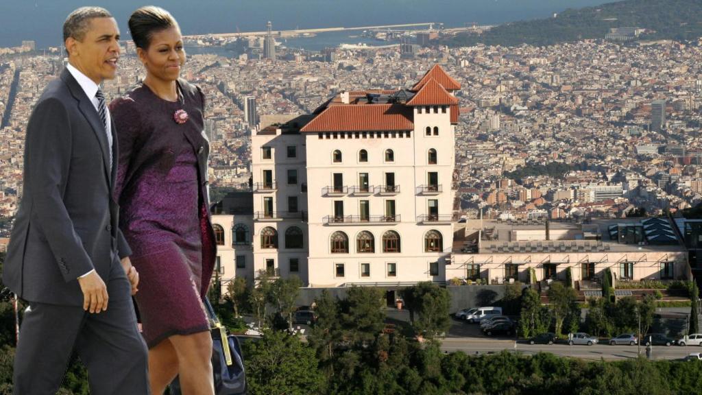 Michelle y Barack Obama, en un montaje de JALEOS.