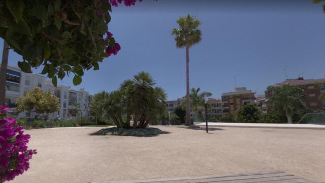 La zona donde ocurrió el robo.