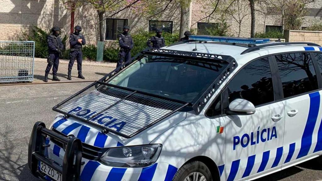 Un coche de la Policía portuguesa.