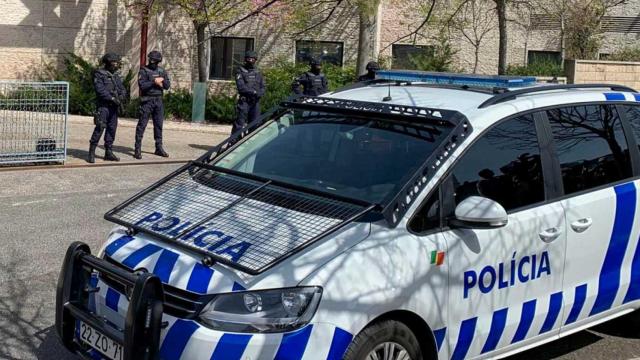 Un coche de la Policía portuguesa.