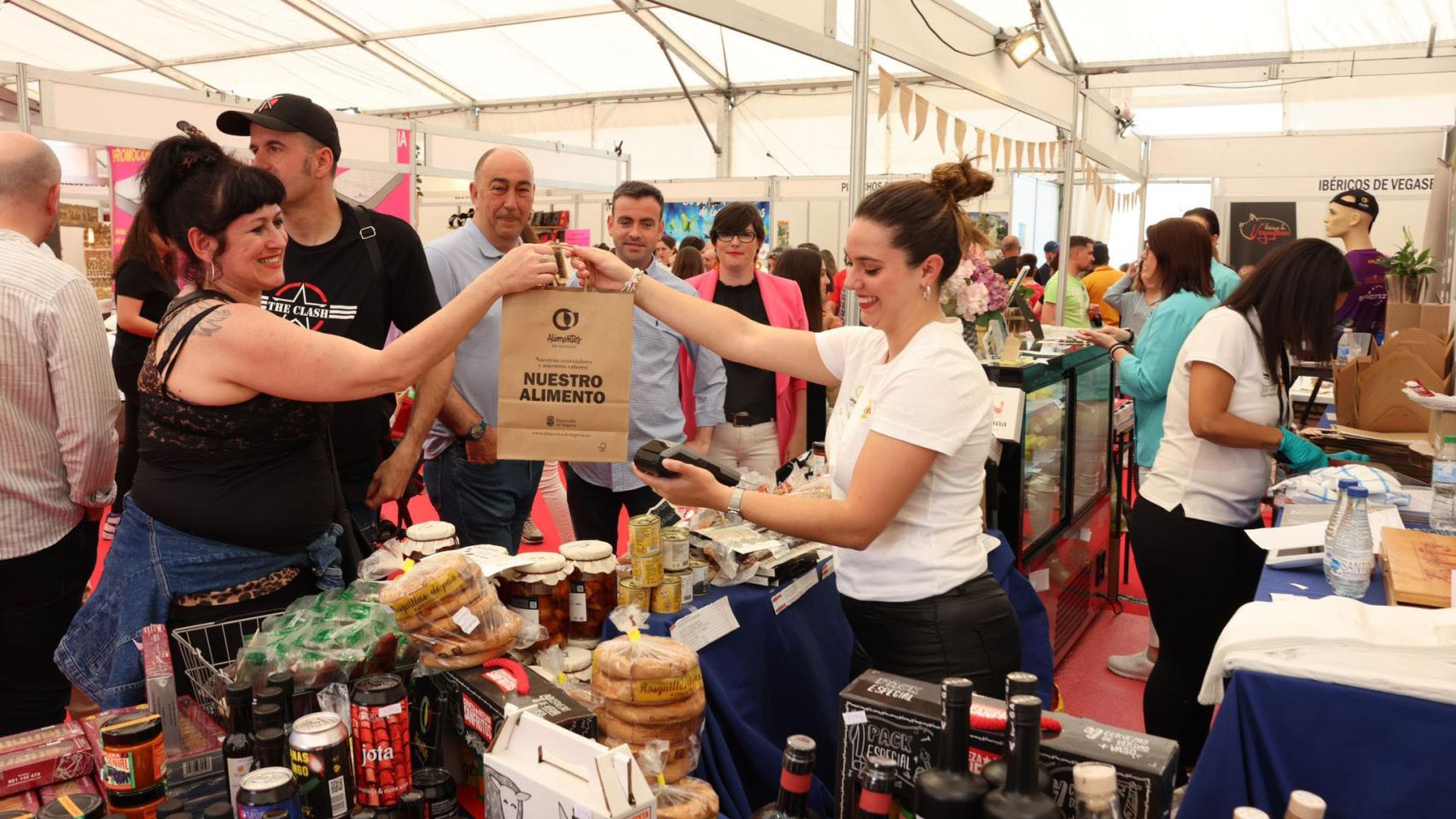 Miguel Ángel de Vicente en la Feria de Cuéllar