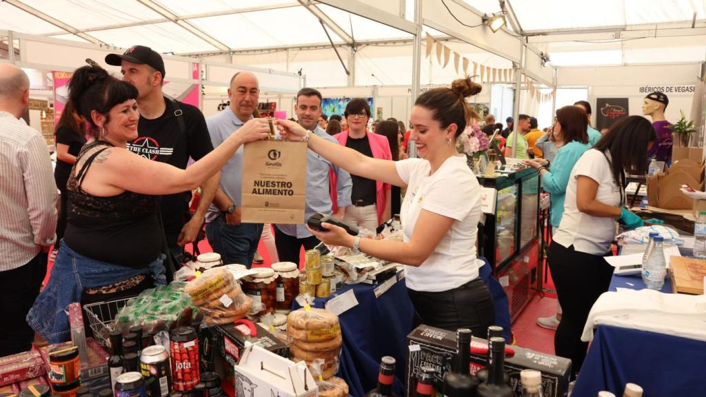 Miguel Ángel de Vicente en la Feria de Cuéllar